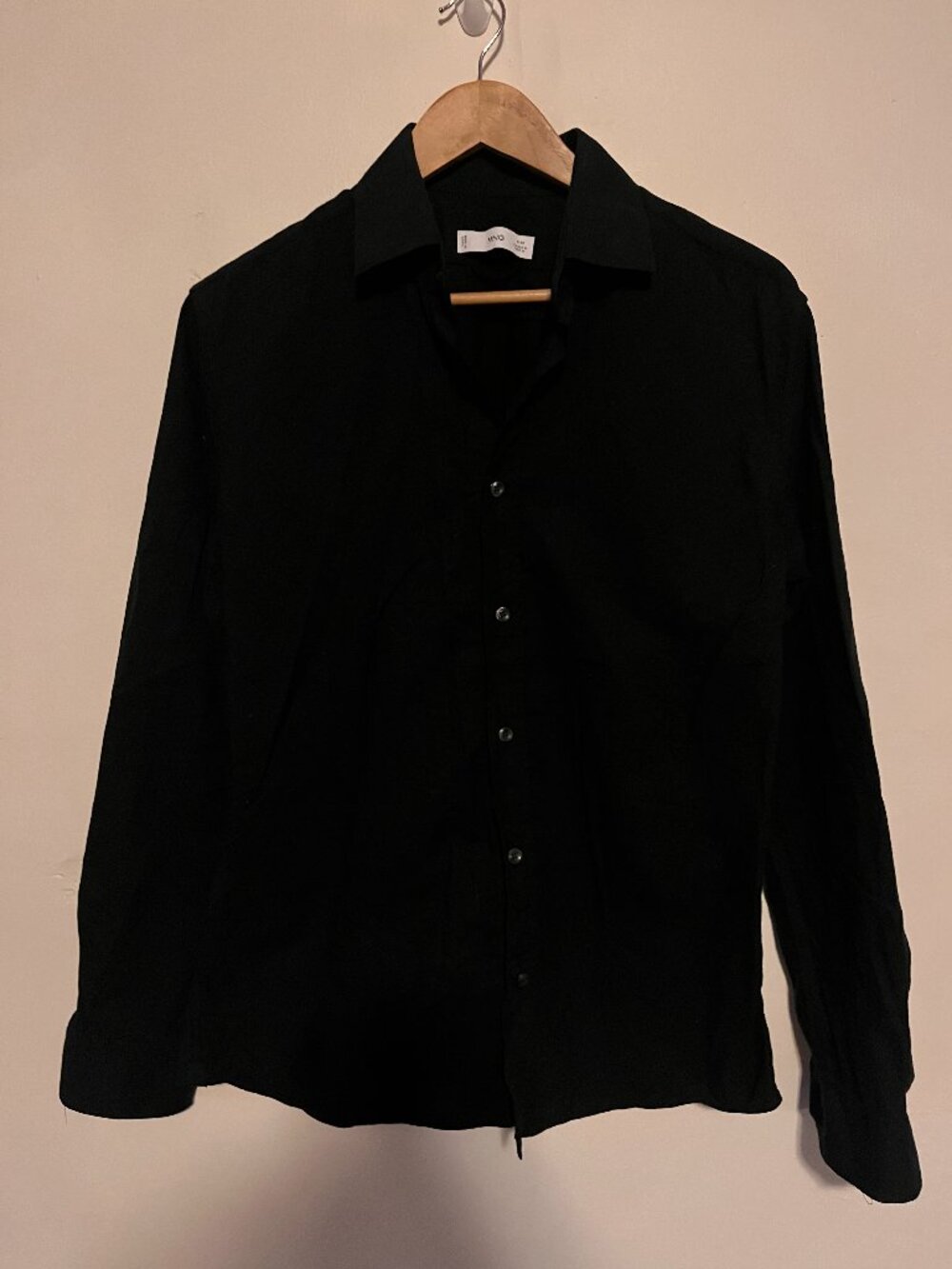 Mango 100% Cotton Slim-Fit Shirt